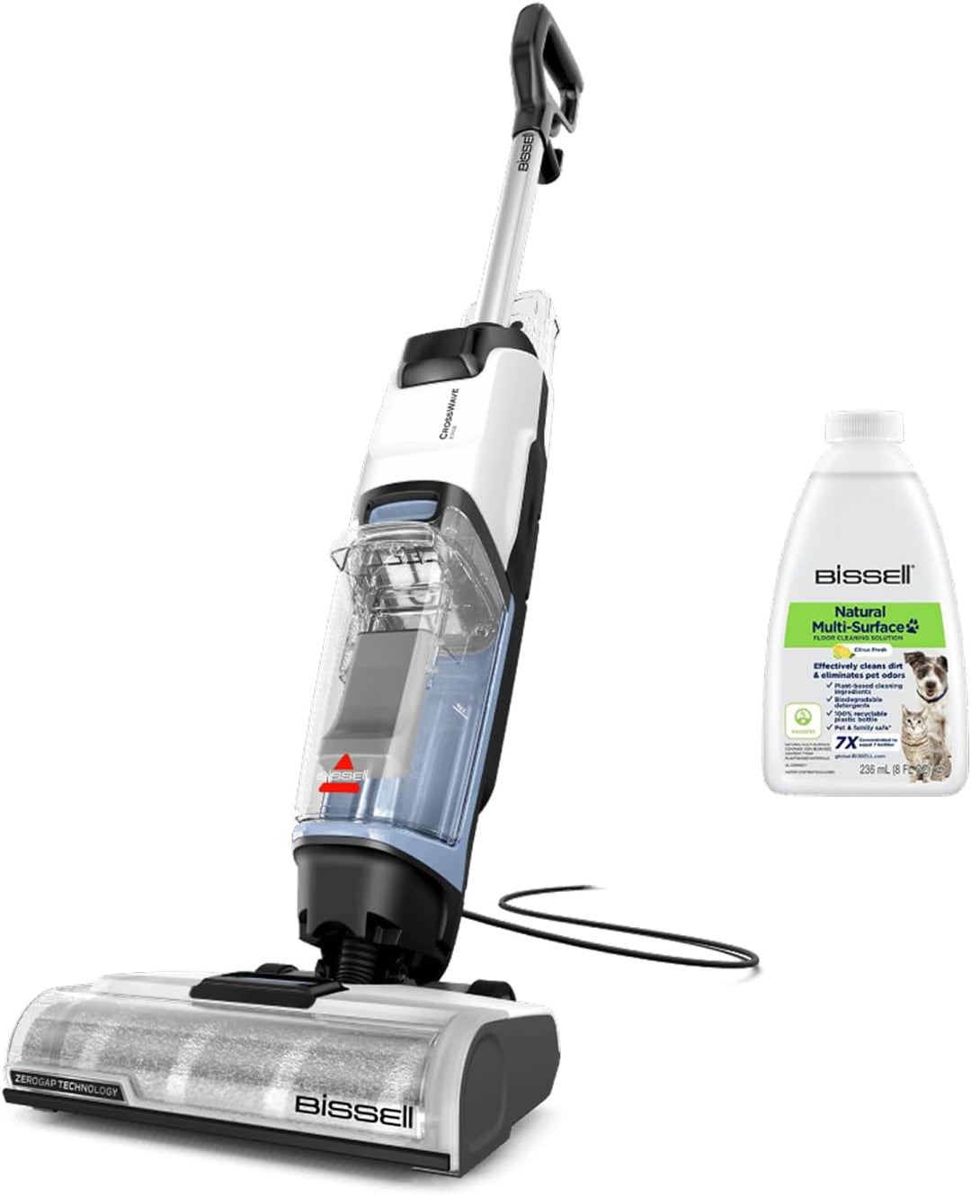 BISSELL CrossWave Edge, Staubsauger mit Wischfunktion, leistungsstarke Reinigung von Verschmutzungen