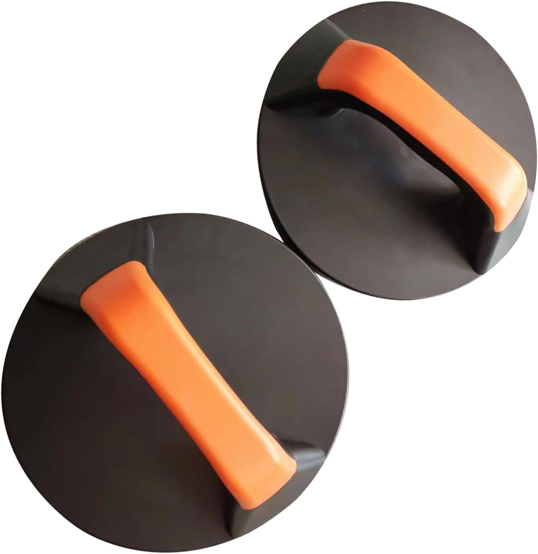 Push Up Handles Floor, Pair of Rotating Handle Pushup Bars, 7.87x3.15 Inches, Strength Training Equi
