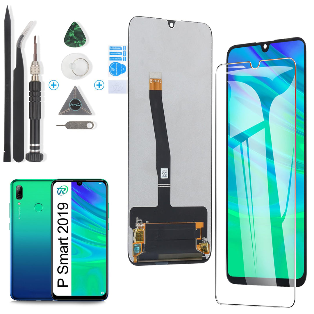 RongZy Kompatibel mit Huawei P Smart 2019/ P Smart 2020 / Maimang 8 /Enjoy 9S Ersatz Bildschirm LCD