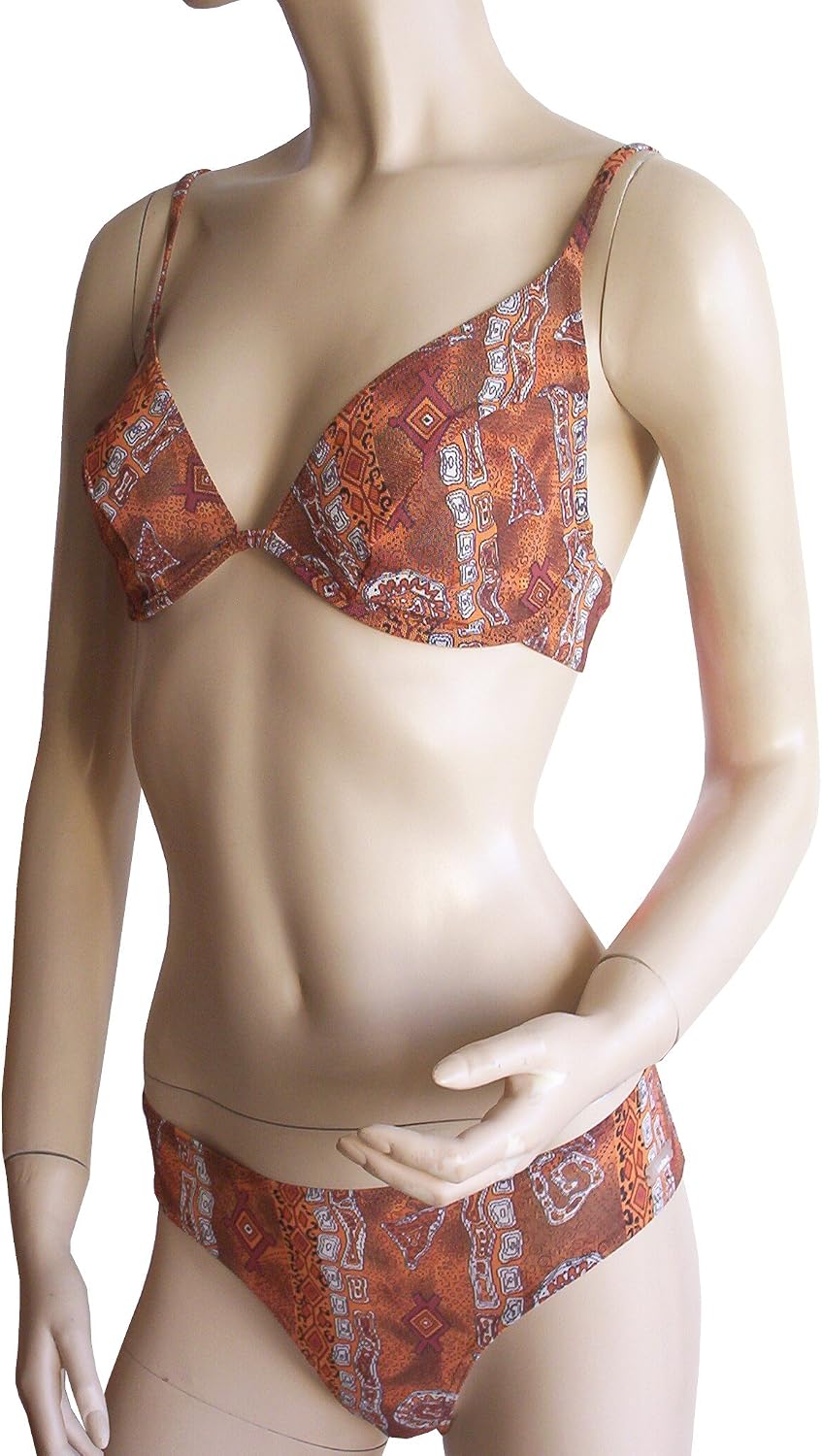 Solar Tan Thru Triangel-Bügel-Bikini 120806 in türkis,braun oder grün 90B Braun, 90B Braun