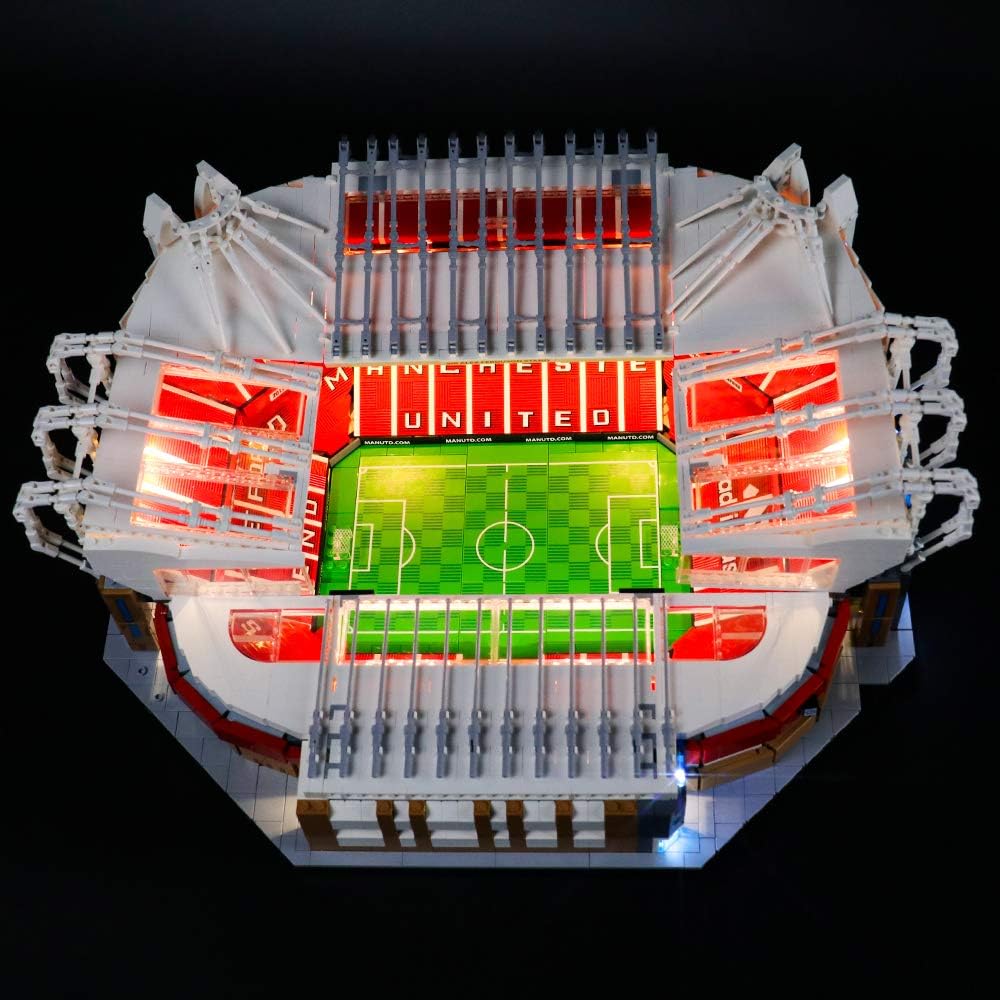 BRIKSMAX Led Beleuchtungsset für Lego Old Trafford Manchester United Stadion,Kompatibel Mit Lego 102