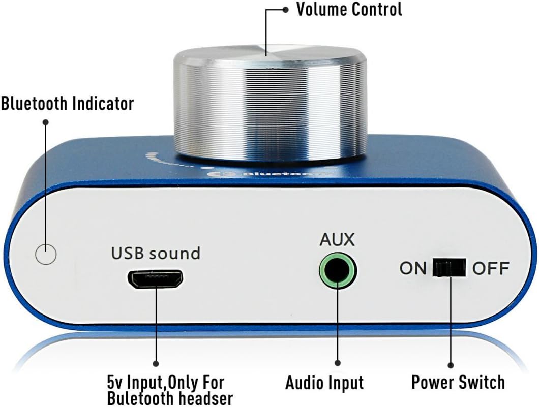DollaTek TPA3110 30W * 2 Zwei-Kanal Mini-Stereo-Audio drahtlose Bluetooth-Verstärker Digital Signal