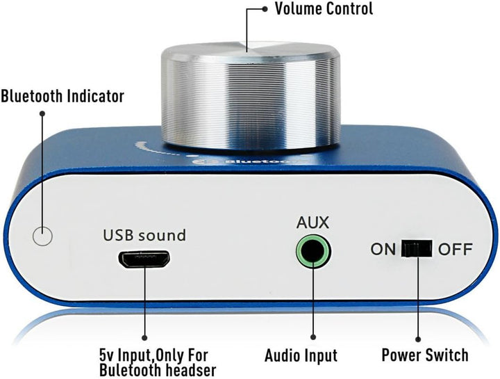 DollaTek TPA3110 30W * 2 Zwei-Kanal Mini-Stereo-Audio drahtlose Bluetooth-Verstärker Digital Signal