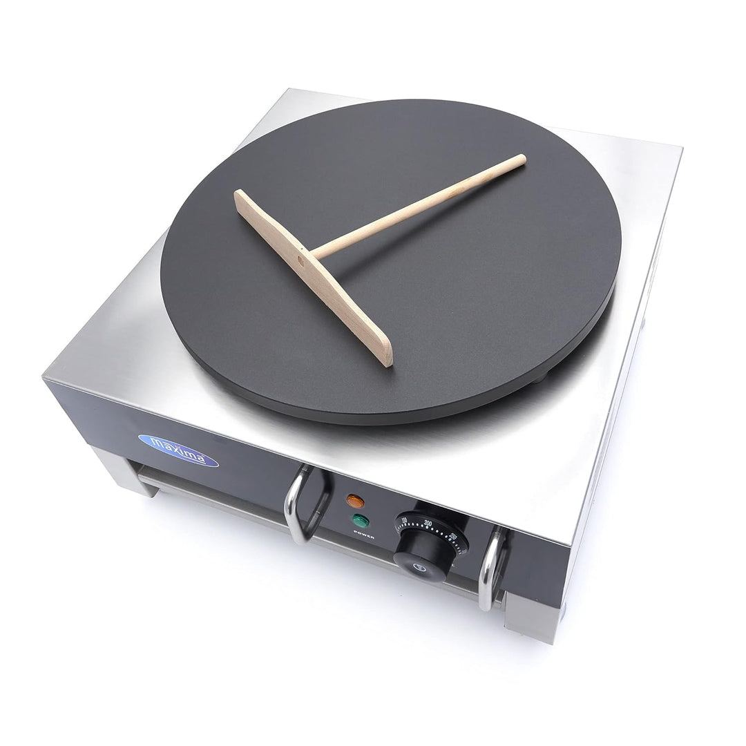 Maxima Gastro Crepes Maker - Single Crepe - 40 cm - inkl. Teigverteiler