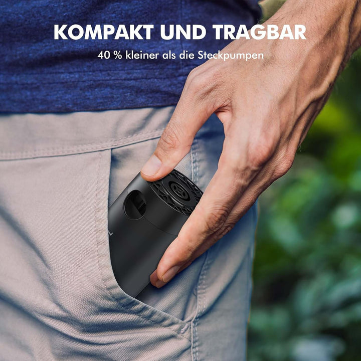 AKSOUL Elektrische Luftpumpe Pumpe Akku: 1600 3600 4000mAh Wiederaufladbare Batterie AA Batterie Por