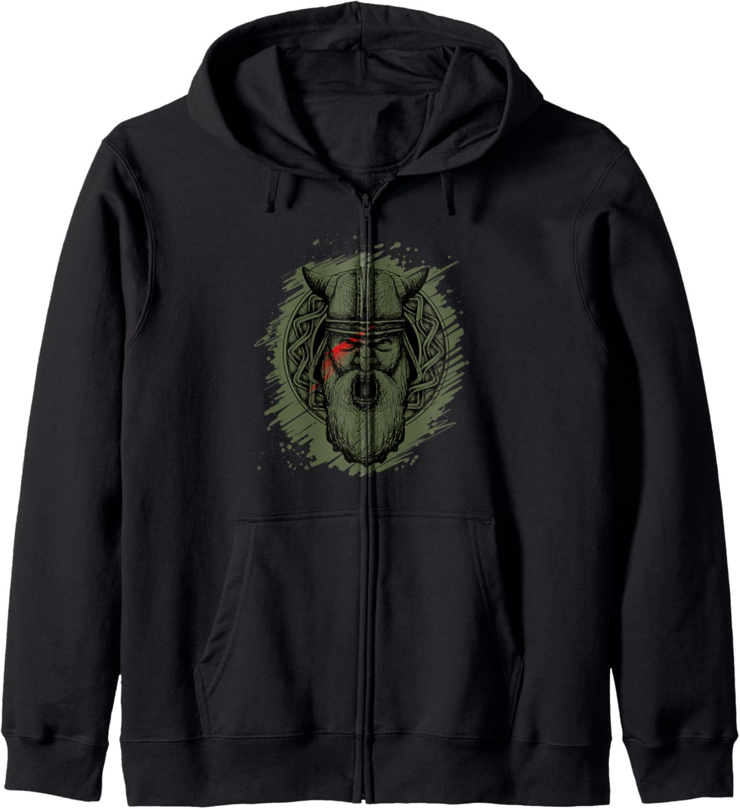 Odin Viking Geschenk Mythologie Viking Kapuzenjacke