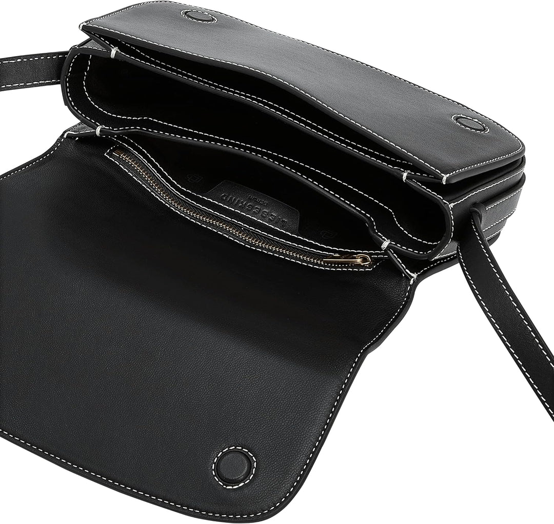 Liebeskind Berlin SADIE TM Empire Crossbody, Small (HxBxT 15cm x 23.5cm x 6.5cm), Black