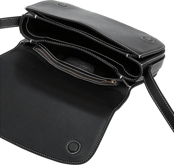 Liebeskind Berlin SADIE TM Empire Crossbody, Small (HxBxT 15cm x 23.5cm x 6.5cm), Black