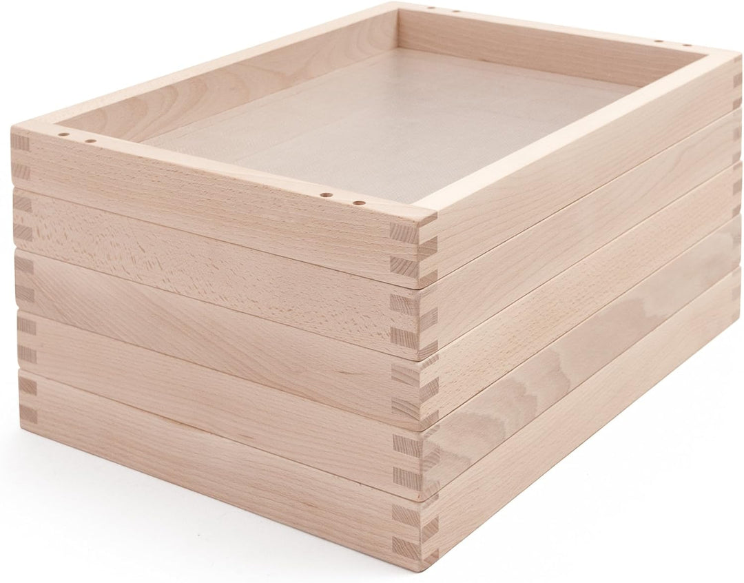 waelderspielzeug Kräutertrockner - mehrstöckiger Trockenständer für Gewürze & Kräuter – regional pro