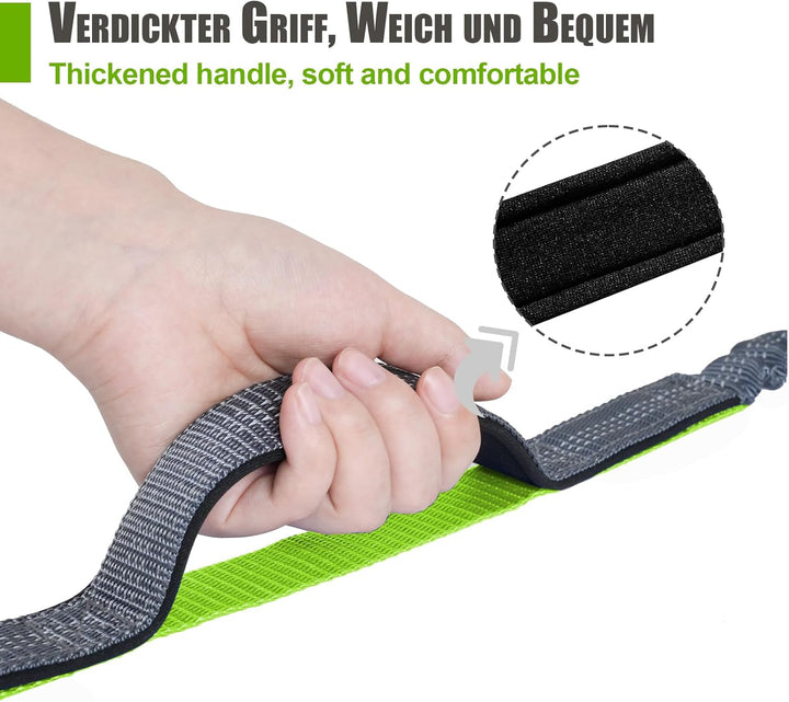 Snocyo Joggingleine Hunde, Jogging Hundeleine für Mittelgrosse und Grosse Hunde, Elastische und Refl