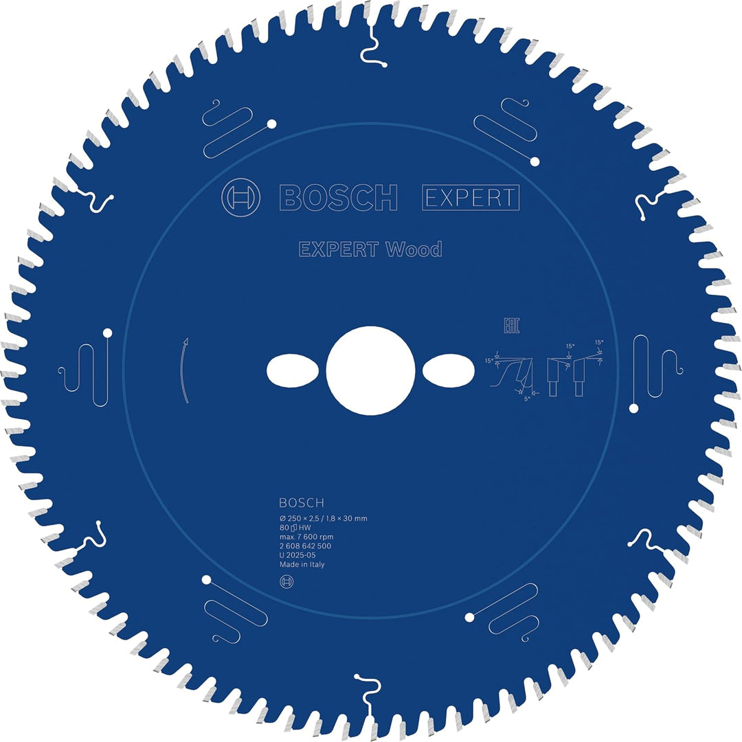 Bosch Accessories Bosch Professional Kreissägeblatt Expert for Wood zum Sägen in Holz für Tischkreis