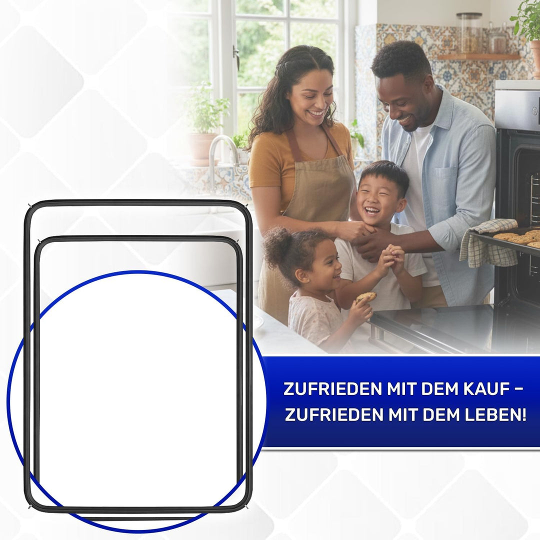 2 Stück Backofen Dichtung 450x340 mm mit dem Originalcode 00754066 754066 00658558 für Bosch für Sie
