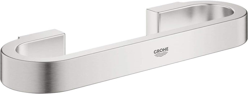 Grohe Selection Accessoires | Wannengriff aus Metall, 33,6cm | supersteel | 41064DC0 Supersteel Zeit