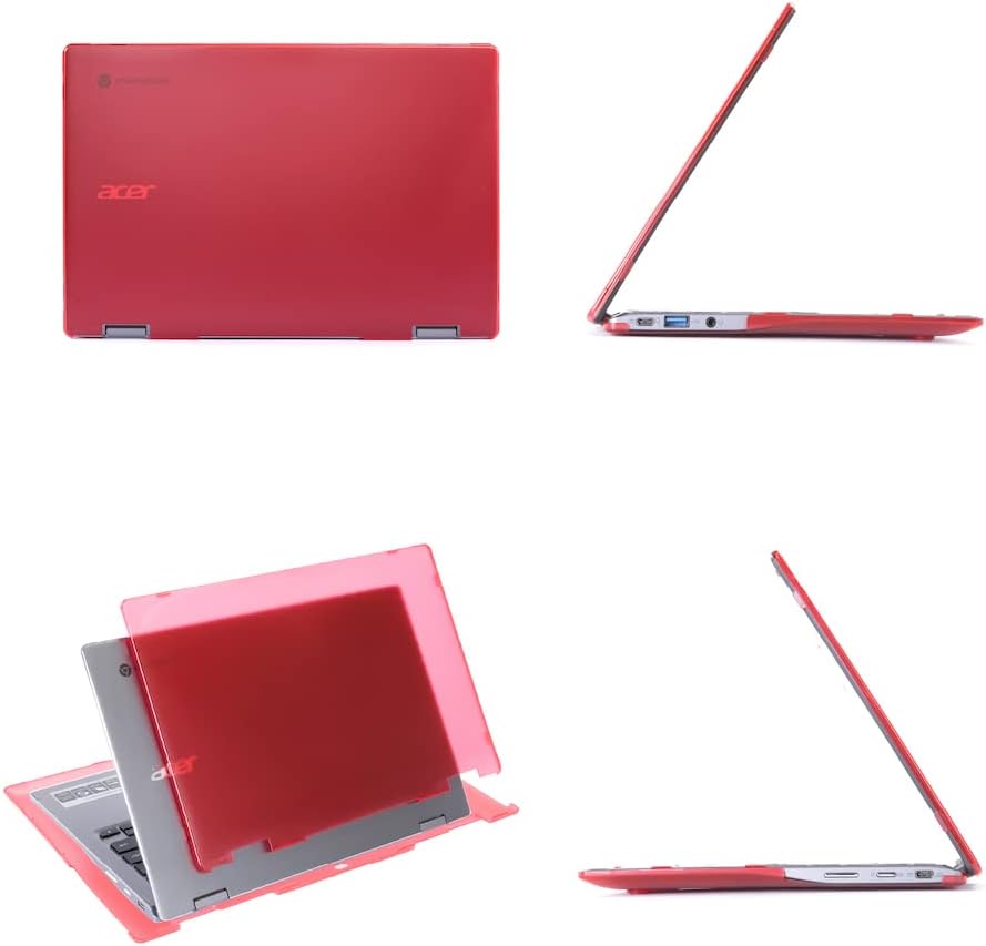 mCover Transparent Hartschalenhülle, nur kompatibel mit Acer Chromebook Enterprise Spin 513 R841T /