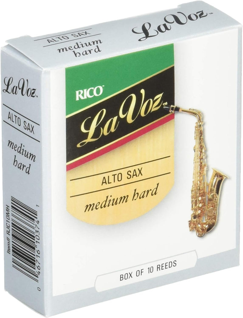 La Voz Blätter für Altsaxophon Stärke Medium-Hard (10 Stück) Alto Medium-Hard, Alto Medium-Hard