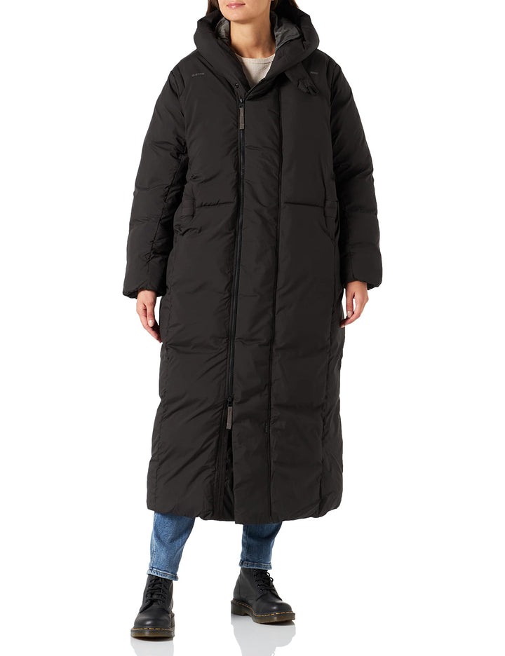 G-STAR RAW Damen G - Whistler Padded Extra Long Parka XS Schwarz (dk black D22167-D199-6484), XS Sch