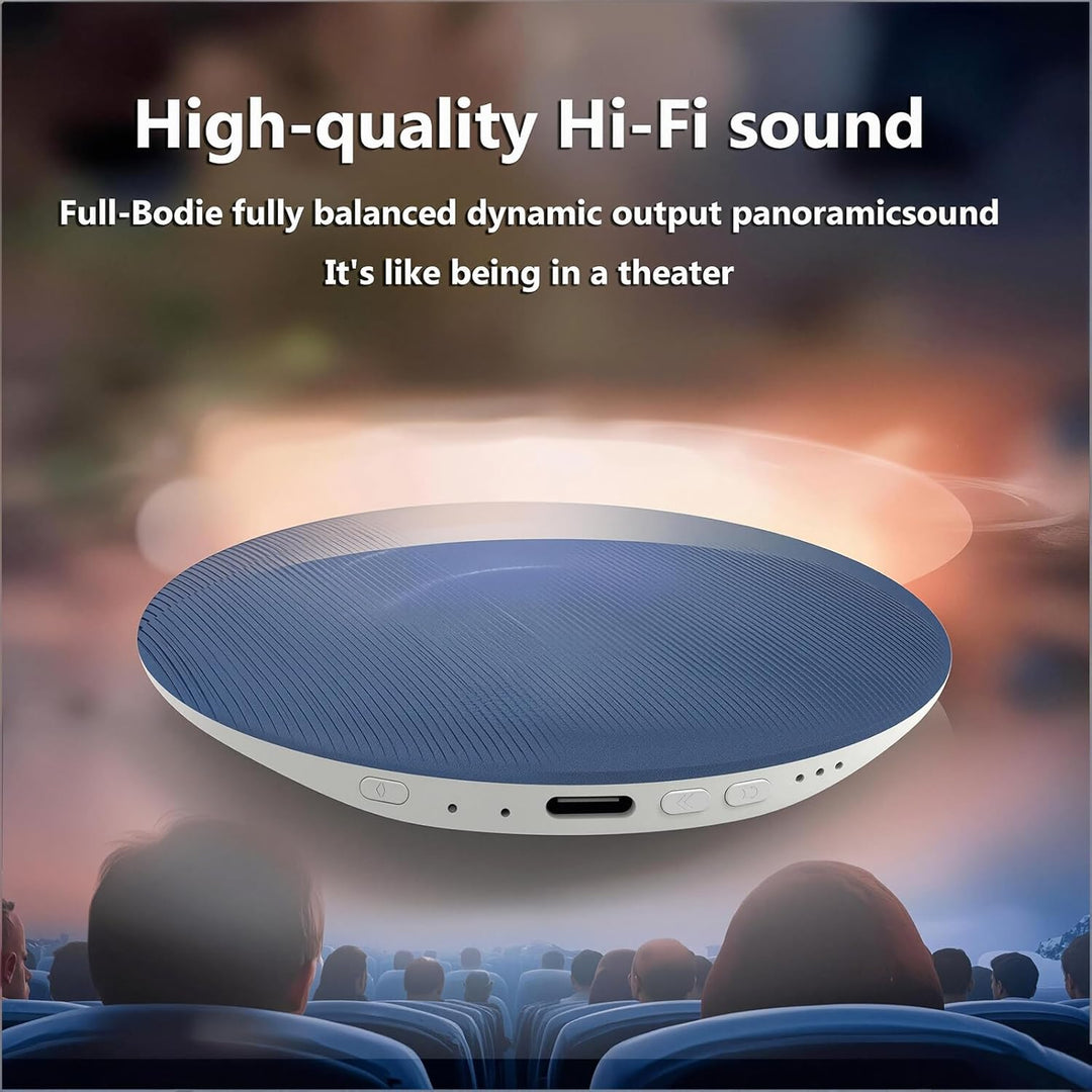 Kissenlautsprecher zum Schlafen, Bluetooth 5.4-Lautsprecher mit Weissem Rauschen, Timer und privatem