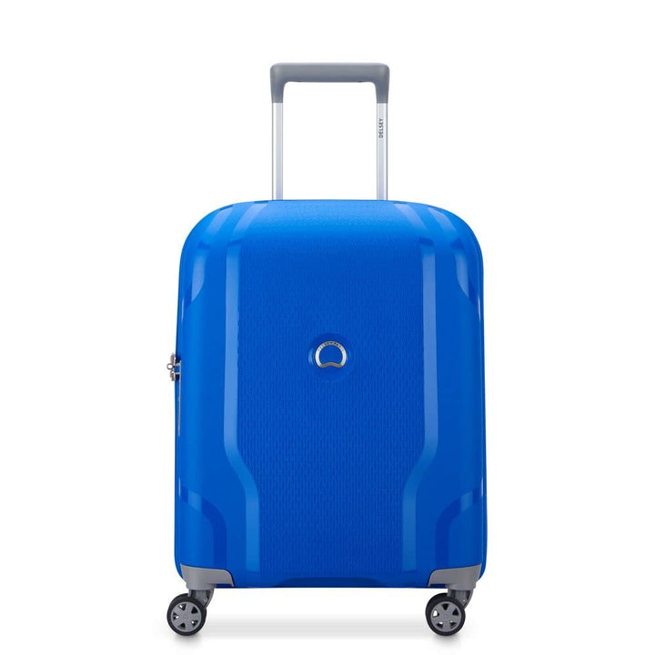 DELSEY PARIS - Clavel – Hartschalenkoffer Slim – 55 x 40 x 20 cm – 35 Liter – S – Blau Klein, Klein