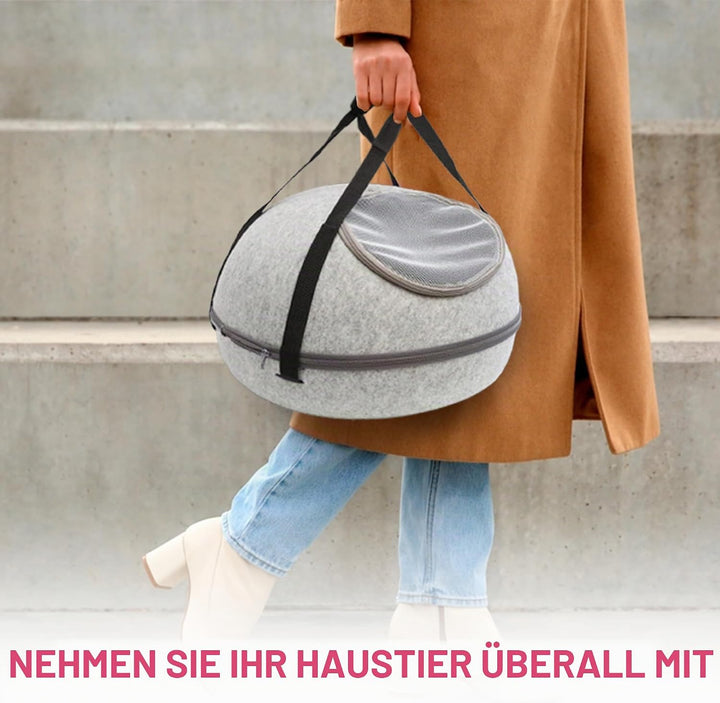 Doc & Phoebe's Sleep & Go 3-in-1-Tragetasche für Haustiere, Mehrfarbig