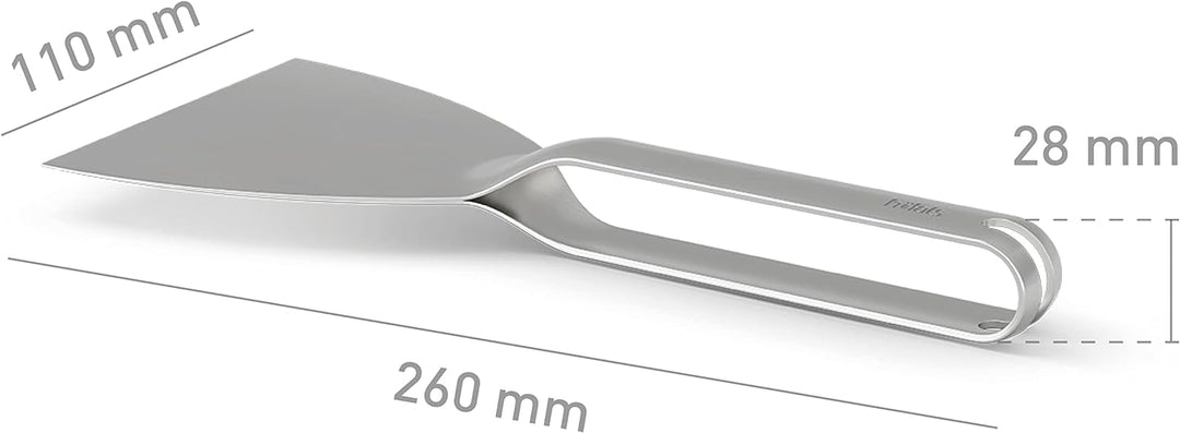 höfats - Spachtel - Grillspachtel und Wender zum Zerteilen und Verrühren von Grillgut sowie zum Rein