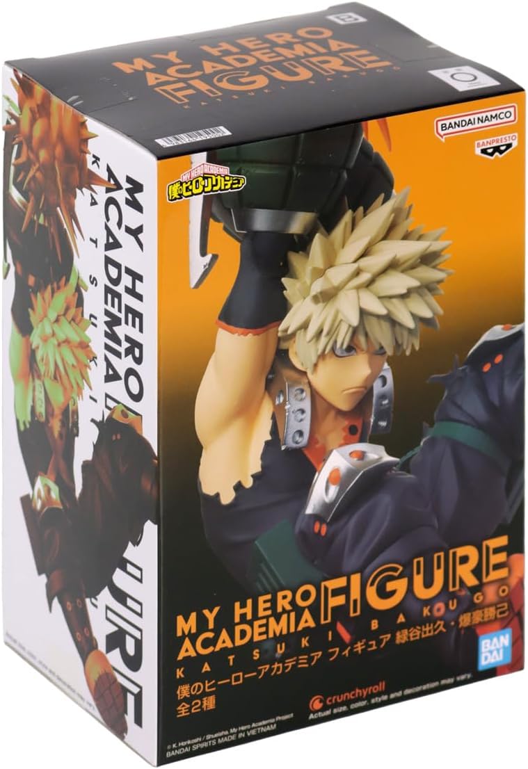 BANPRESTO My Hero Academia - Katsuki Bakugo - Figurine 9cm