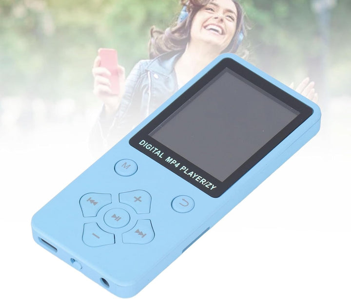 16 GB MP3-Player mit Bluetooth, HiFi-Sound, 1,8-Zoll-Bildschirm, Tragbarer Musik-Player mit Kopfhöre