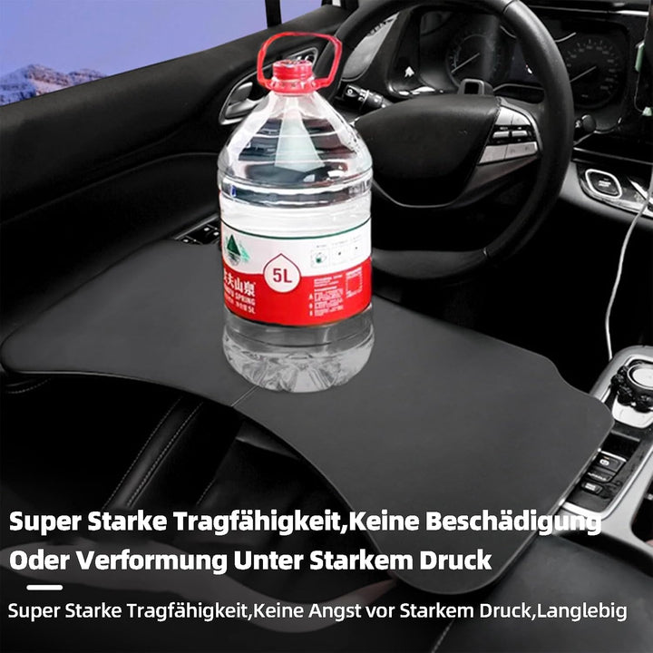 Tragbare Auto Tisch Klappbar Multifunktionaler Auto Laptop Tisch für Fahrer und Beifahrer Mobiler Au