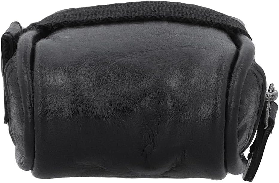 Gusti Satteltasche Leder - UDO B. Schlauchtasche mit wasserfestem Fahrradtasche für Werkzeug Lederta