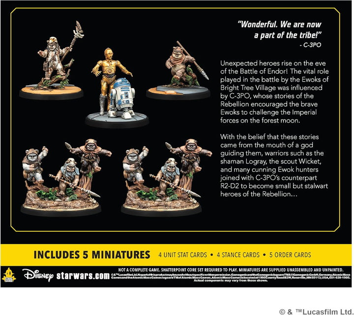 Atomic Mass Games, Star Wars: Shatterpoint – Yub Nub, Squad-Erweiterung, Tabletop, 2 Spieler, Ab 14+