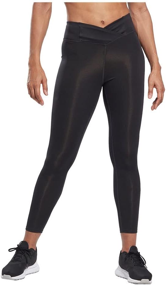 Reebok Damen Identitäts-Logo Leggings XXS Night Black, XXS Night Black
