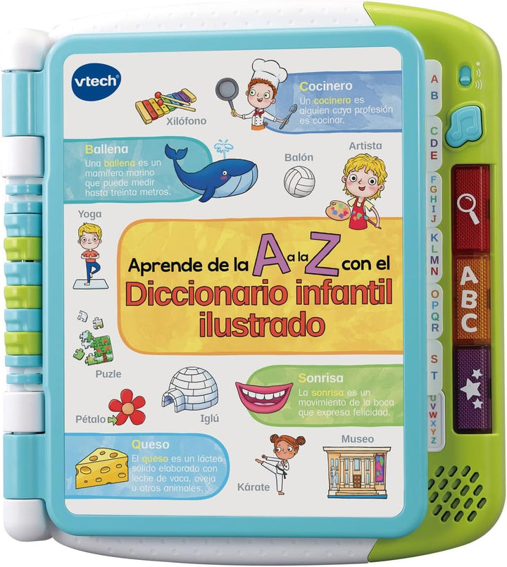 VTech Animales 3480-614422 Hause, illustriertes Wörterbuch für Kinder ab 3 Jahren, über 200 Wörter z