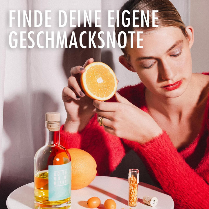 DO YOUR WHISKY | DIY Infusion Set für zu Hause & als Geschenk | Whisky-Geschmack selber-machen | 12
