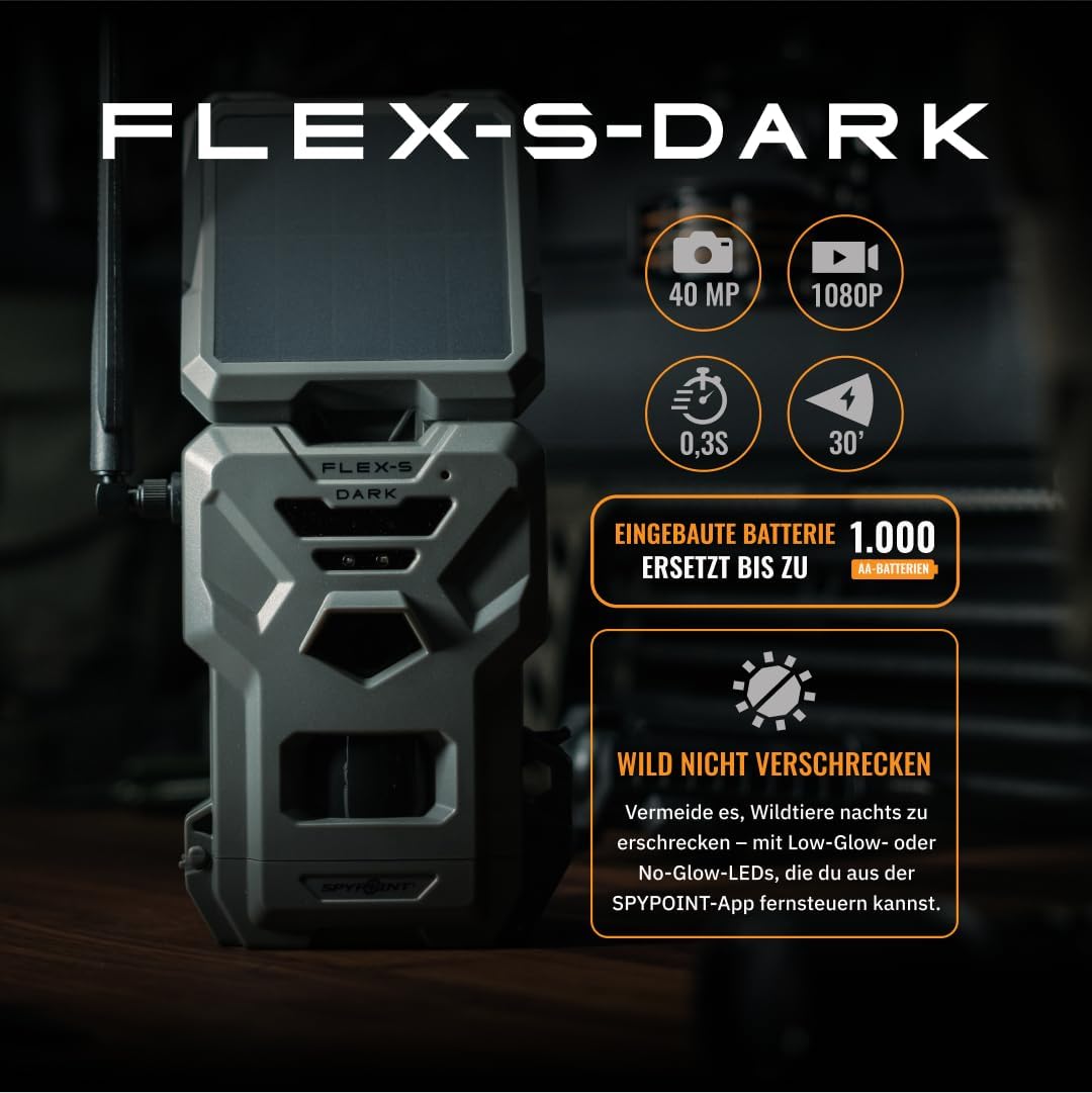 SPYPOINT Piège photographique Flex S Dark - SP680620