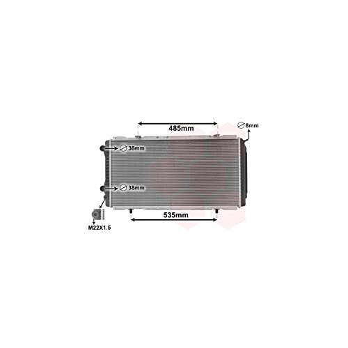 VAN WEZEL 40002146 Kühler, Motorkühlung