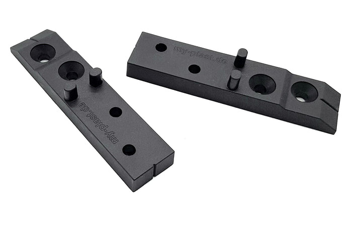 My Plast I 1.000 Halter ohne Schrauben I Terrassen-Abstandhalter – unsichtbarer Distanzhalter ohne S