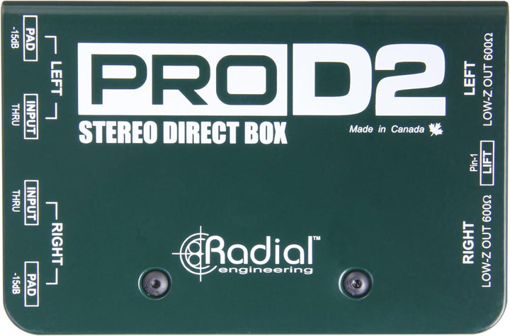 Radial engineering Pro D2 DI Box