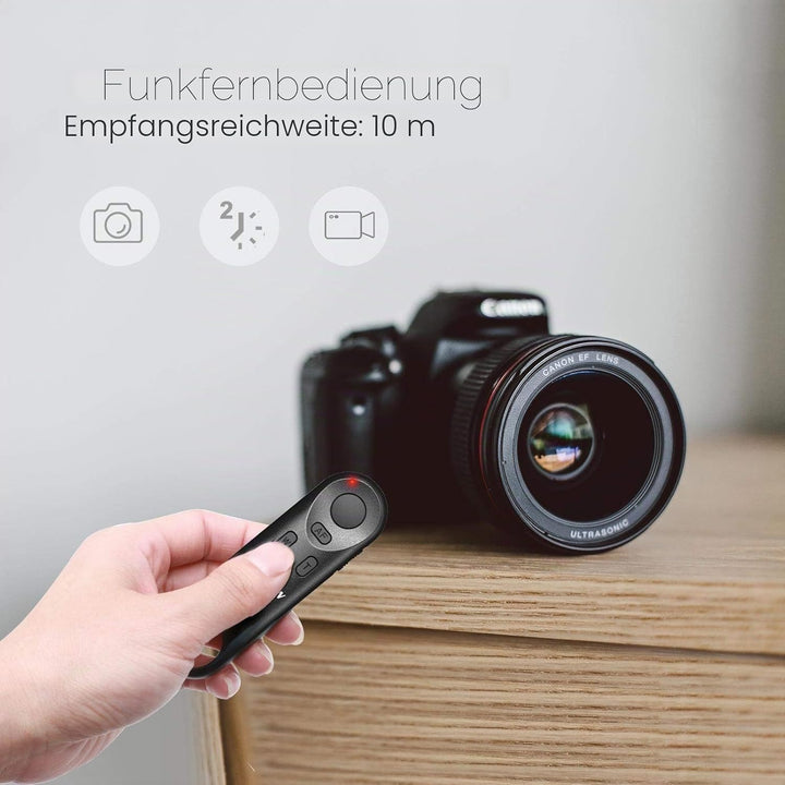 AODELAN Bluetooth Fernauslöser BR-E1A Wireless Shutter Kabelloser Fernbedienung für Canon EOS R, EOS