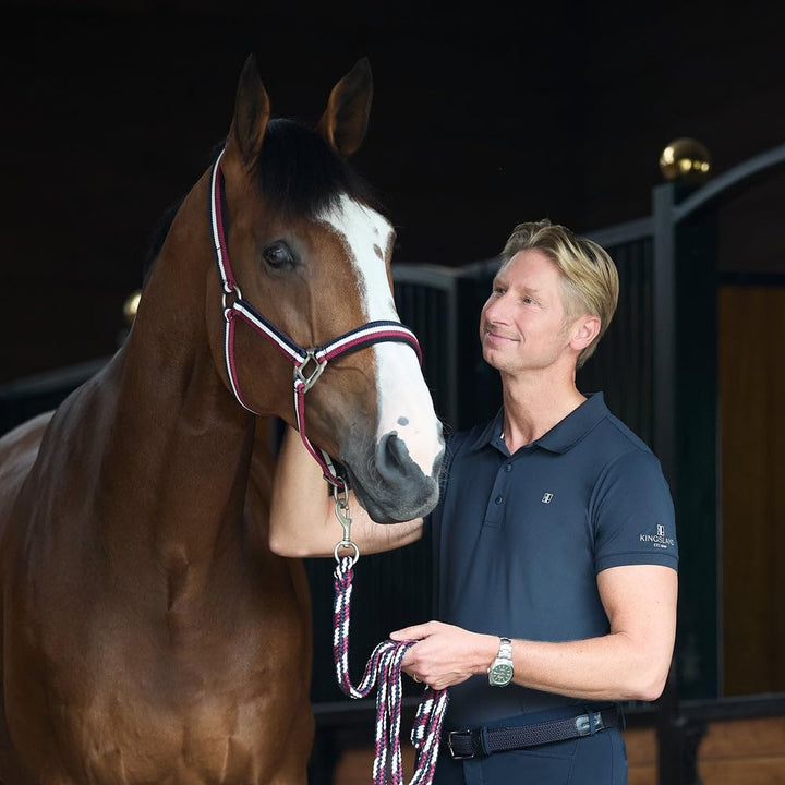 Kingsland Halfterset Fleece  - Mehrfarbig - Pony
