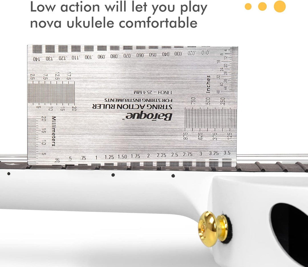 Enya Konzert Ukulele Nova U 23 Zoll Kohlefaser Anfänger Ukulelen Set mit Tasche Saiten Gurt Capo Was