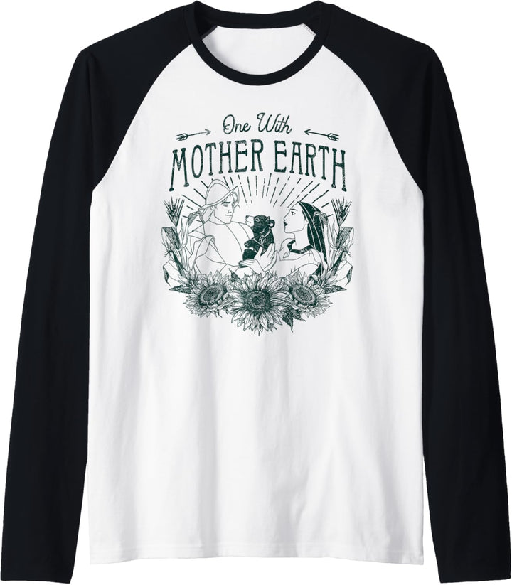 Disney Pocahontas One With Mother Earth Raglan