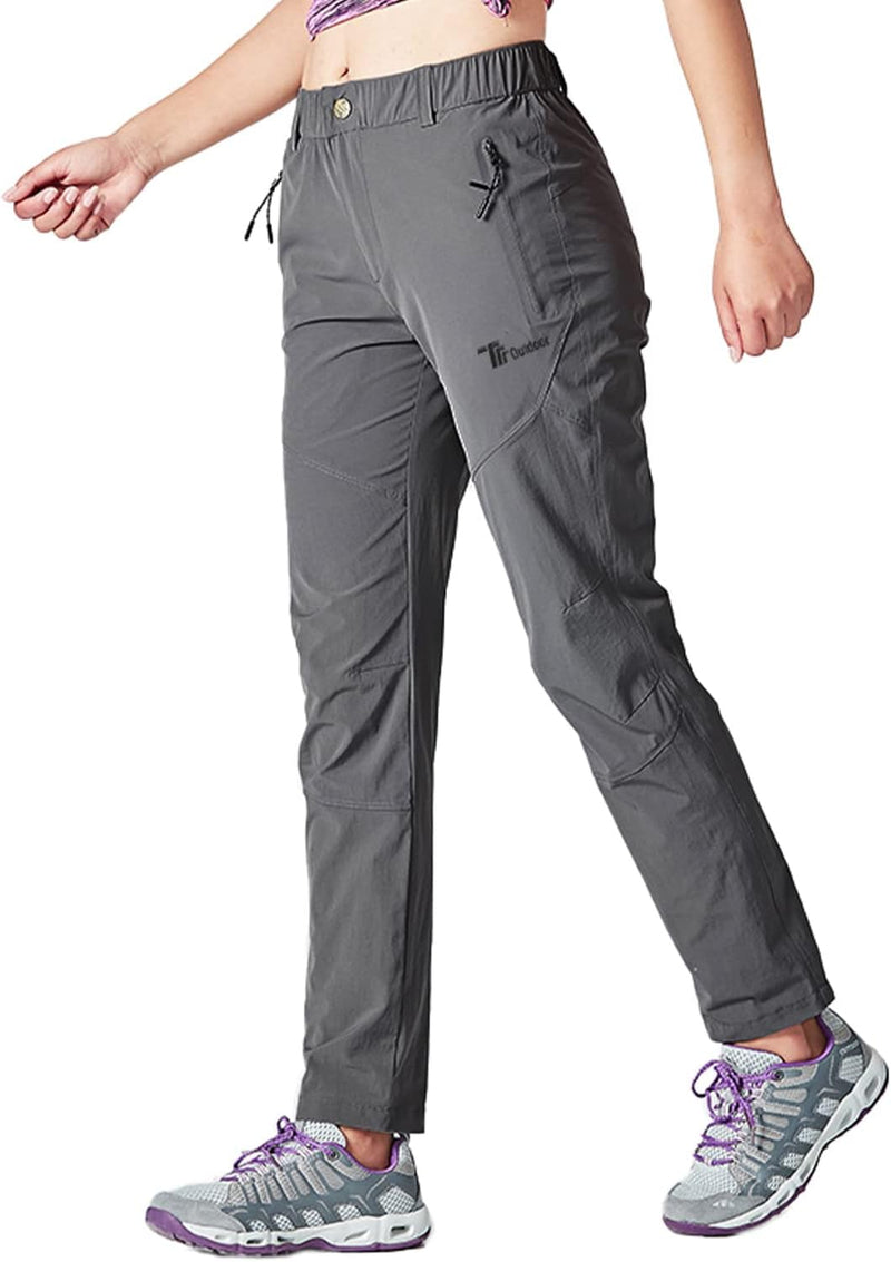 YSENTO Damen Wanderhose Outdoorhose Wasserdicht Schnelltrockend Stretch Trekkinghose Funktionshose m