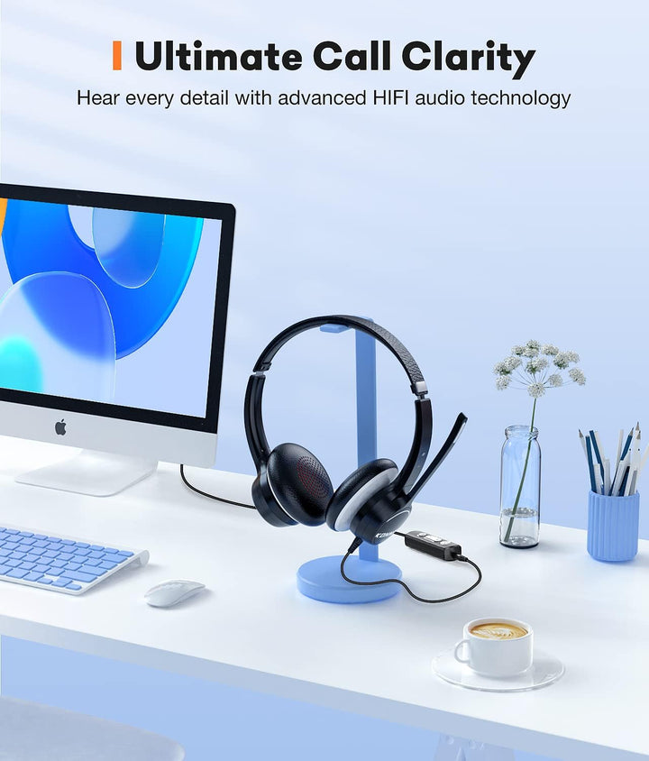 USB Headset, 3,5mm verdrahtete Headsets