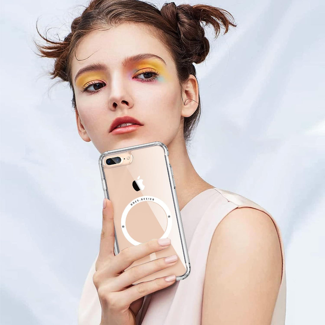 ONES für iPhone 8 Plus / 7 Plus Hülle, Kompatibel mit MagSafe, Militärnorm Schutz Magnetisches Handy