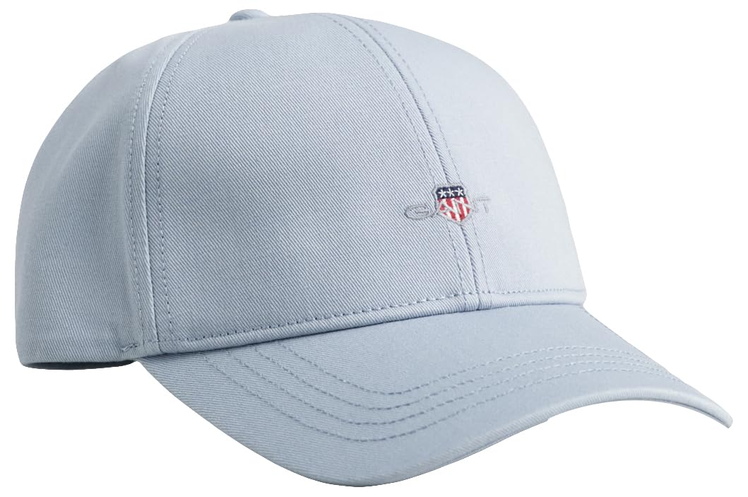 GANT Unisex Shield High Cap Baseballkappe S-M DOVE BLUE, S-M DOVE BLUE