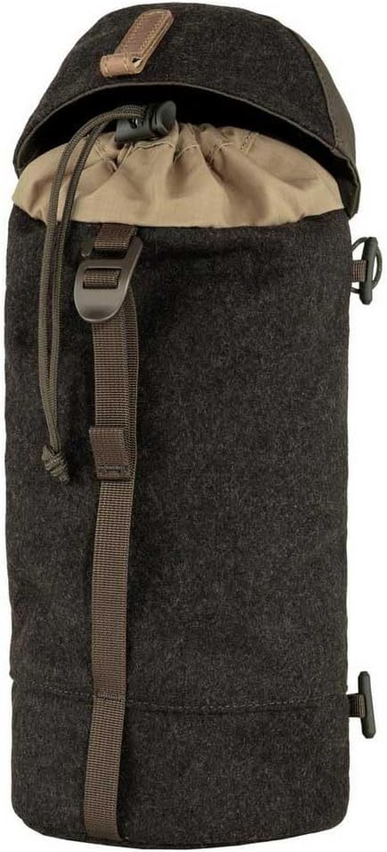 Fjallraven, Värmland Wool, Seitentasche, Dunkler Olivenbraun, 4Lt, Unisex-Adult