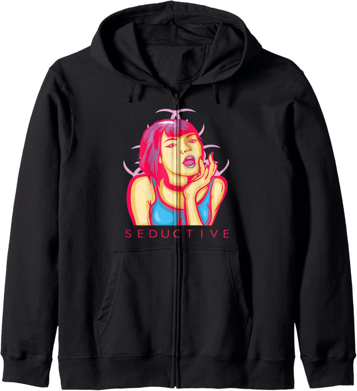 Punk Rock Grunge Goth Hipster Kapuzenjacke