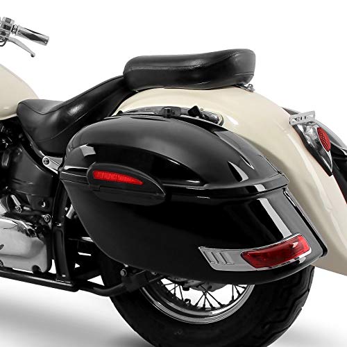 Seitenkoffer Delaware 33l für Suzuki Intruder VL 800 Volusia, Marauder VZ 800