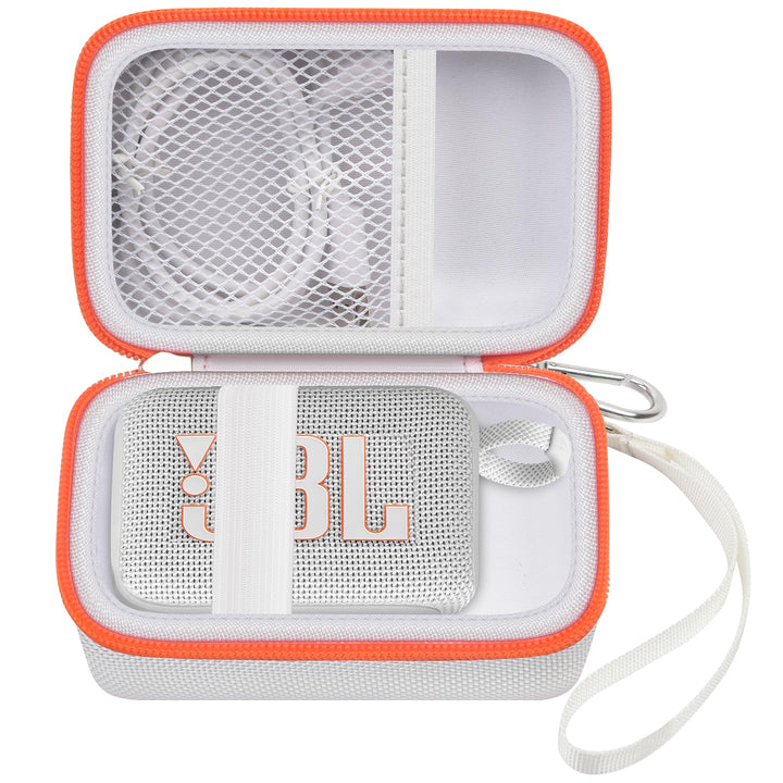 Tragetasche Kompatibel mit JBL Go 4 - tragbarer Bluetooth-Lautsprecher Box Pro Sound, Auch für Go 3/