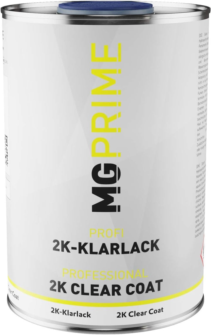 MGPRIME 1,5 Liter 2K Klarlack Autolack hochglänzend HS inkl. Härter