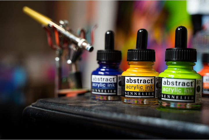 Sennelier Acryl-Tinte in Flasche, Türkis
